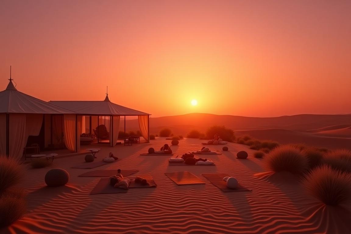 Exklusive Fitness-Retreats in Wüstenregionen von Sahara Vigor